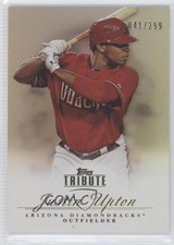 2012 Topps Tribute Bronze 41/299 Justin Upton #83 x0y