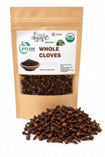 Organic Ceylon Cloves Whole 2.5 Oz USDA Organic Premium Grade Hand Picked Whole