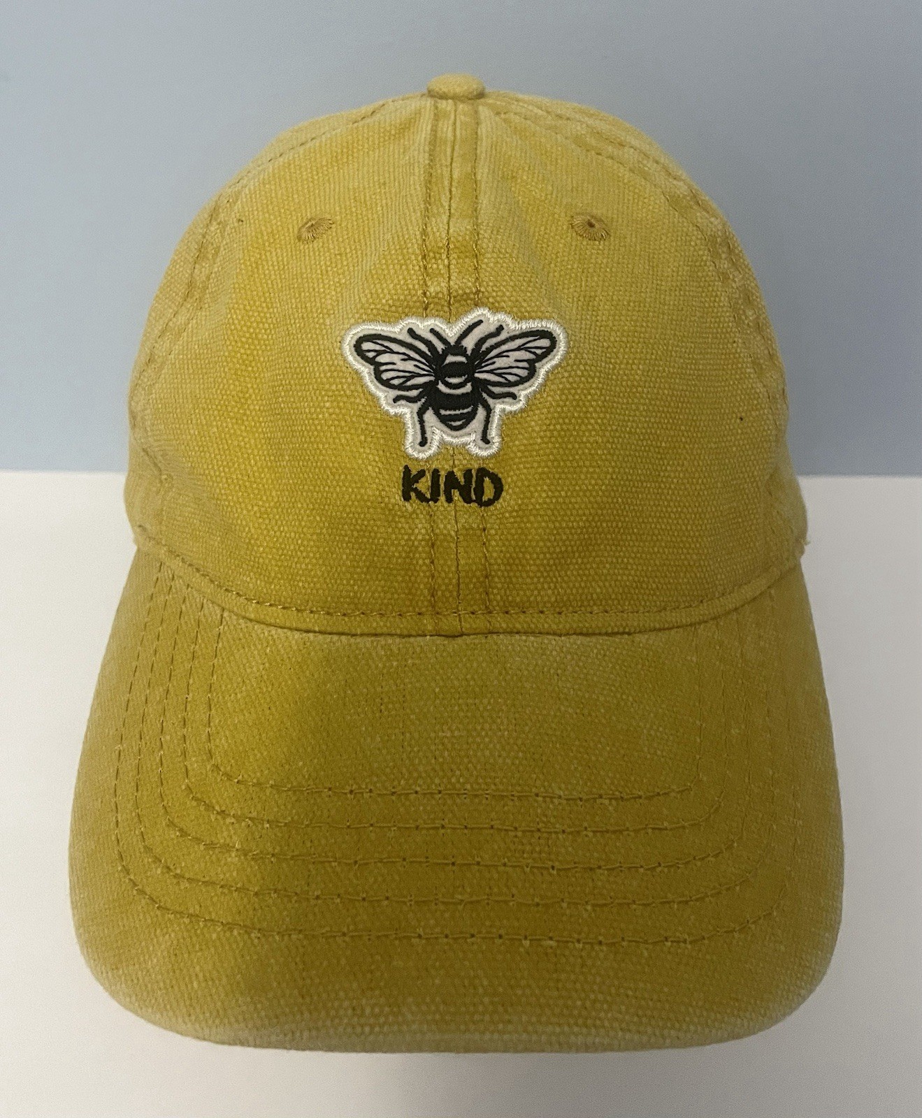 Bee Kind Adjustable Baseball Hat Yellow Adult Siz… - image 2