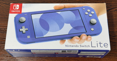 Nintendo Switch Lite 32GB Handheld Console Blue - New Open Box