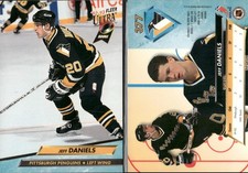 🏒 1992-93 Fleer Ultra - Jeff Daniels Penguins RC #377