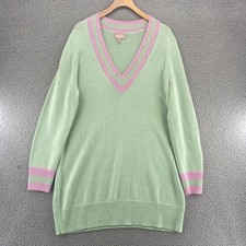 Show Me Your MuMu Dress Womens Medium Hartford Mint Green Courtside Sweater Knit