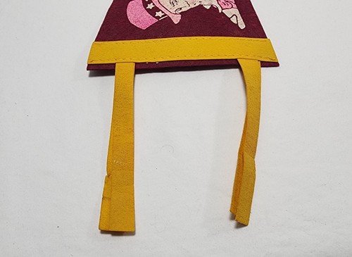 VINTAGE 1950s New York Yankees Uncle Sam Mini Size Pennant Banner MLB Baseball - Picture 4 of 12