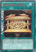 SARCOFAGO D'ORO (Gold Sarcophagus) • Rara Rossa • DL18 IT011 • YUGIOH! ANDYCARDS