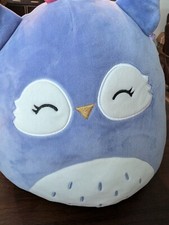 Squishmallows Fania Owl 12  Purple Pink Crown Target Exclusive 2021 Kelly Toy