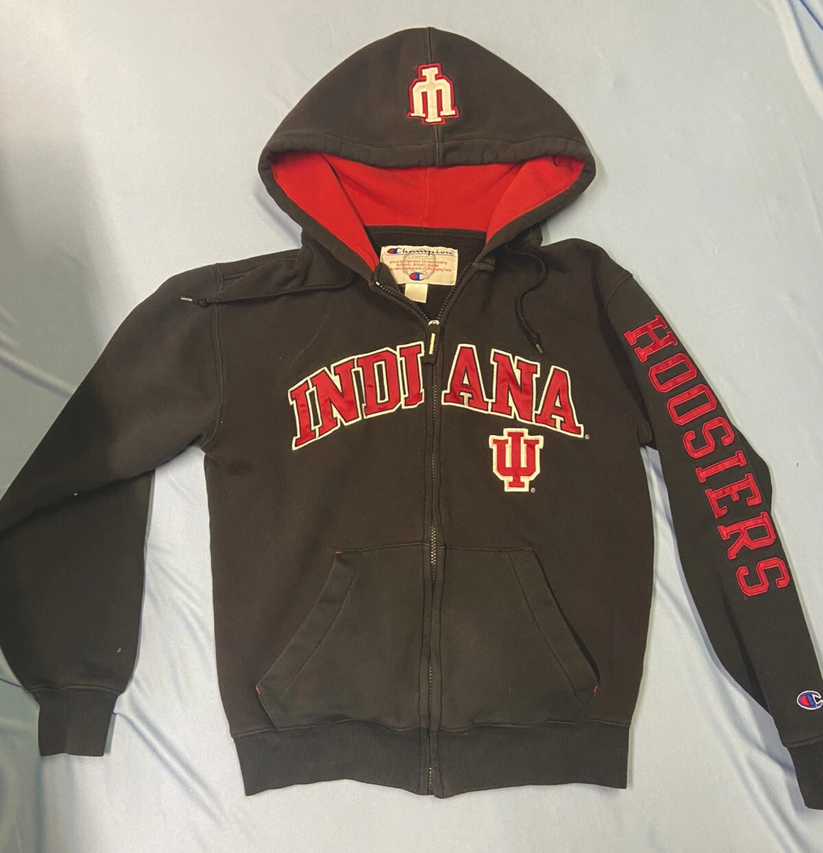 Iu zip 2025 up hoodie