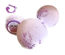 Lavender BATH BOMB 3 Pack  All Natural Handmade Pampering Spa Experience