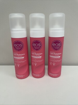 3-Pack eos Shea Better Shave Cream - Pomegranate Raspberry - 7 fl oz B53-13