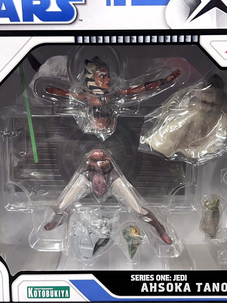 Star Wars The Clone Wars ArtFX Kotobukiya Ahsoka Tano w/ Rotta
