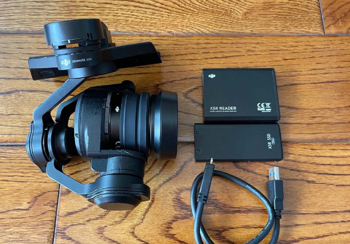 DJI Zenmuse X5R RAW Camera with MFT 15mm Lens &amp; 512 SSD &amp; READER 190021004986 |