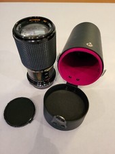 MITAKON MC Zoom 80-200mm F/4.5 (OM) - ATTACCO OLYMPUS OM CON ASTUCCIO RIGIDO