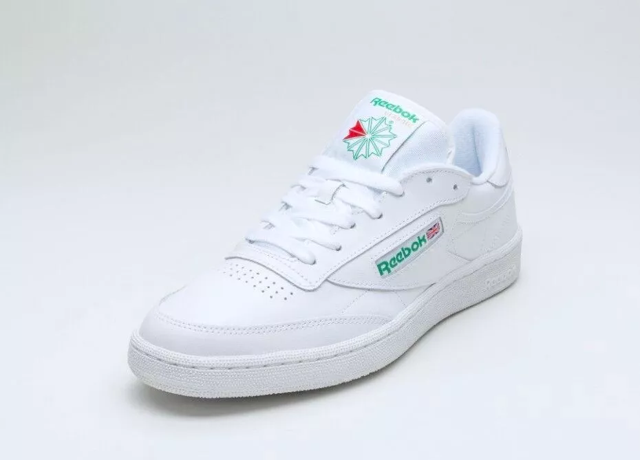 Reebok Classic Club C 85 White Glen Green AR0456 Mens Shoes Sneaker