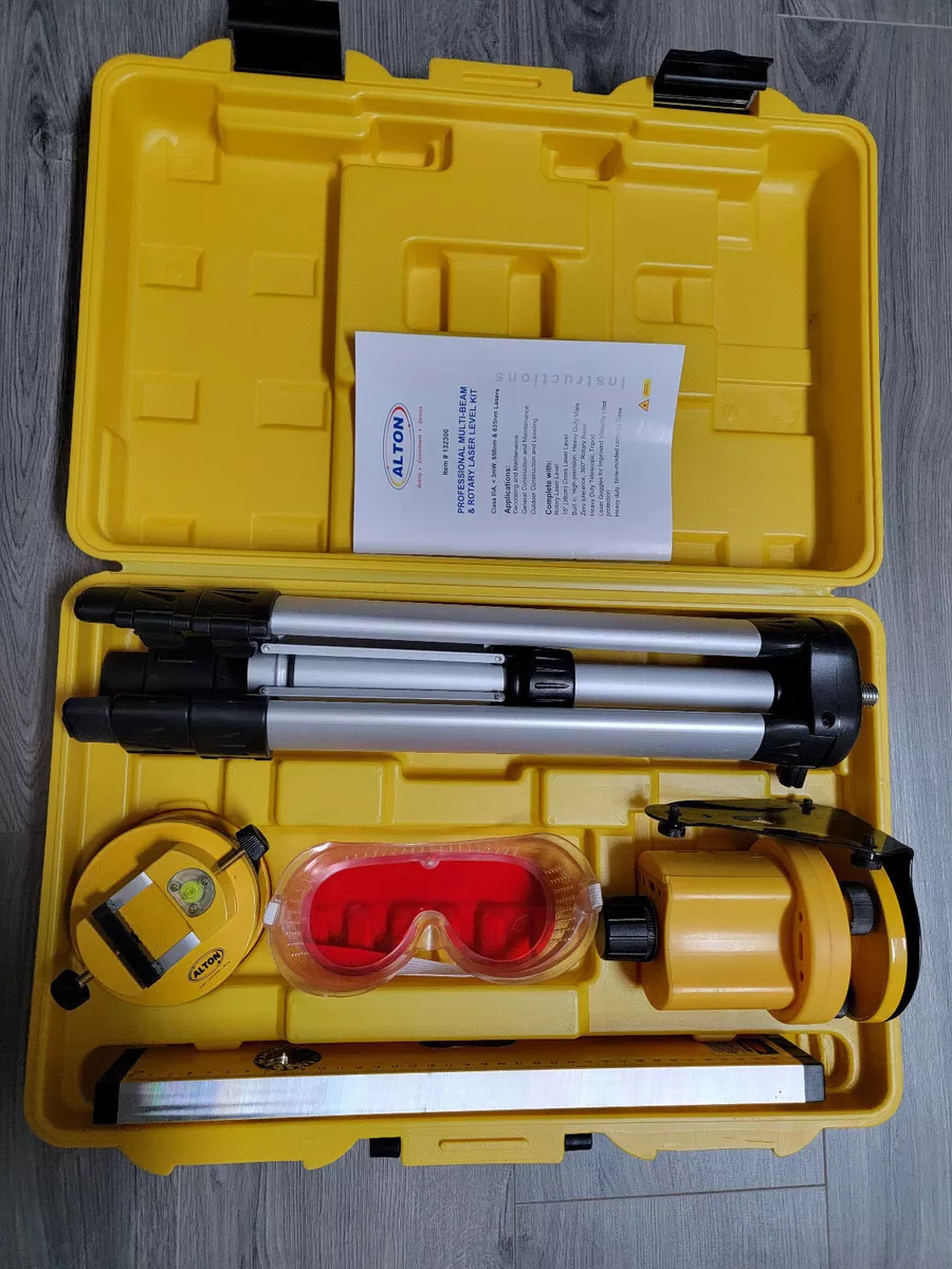 Alton Item 132300 Kit livello laser multiraggio e rotante professionale