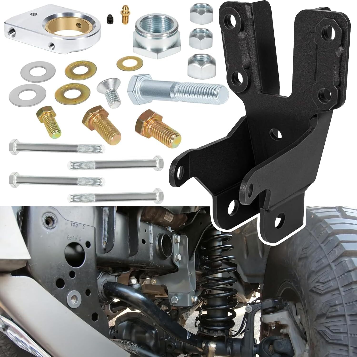 Track Base for '18-21 Jeeps with 2 x 1