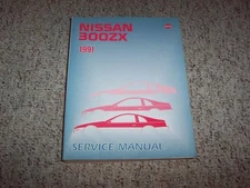 1991 Nissan 300ZX Shop Service Repair Manual Twin Turbo 2+2 3.0L V6