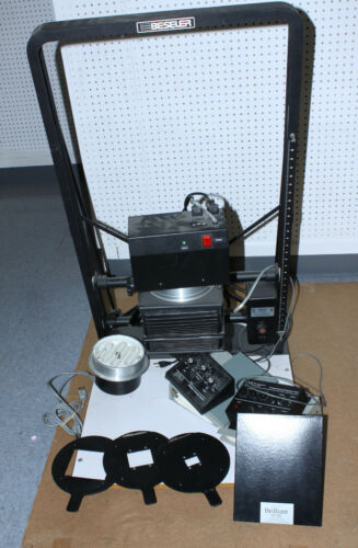 BESELER 45MXT PHOTOGRAPHIC DARKROOM ENLARGER WITH ACCESSORIES - Picture 1 of 3