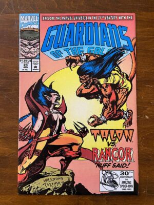 GUARDIANS OF THE GALAXY #23 (Marvel, 1990) VF Jim Valentino