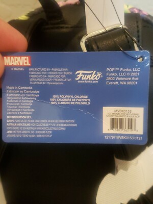 Funko POP Marvel: Black Light - Captain America Toy, Multicoloured, 48845