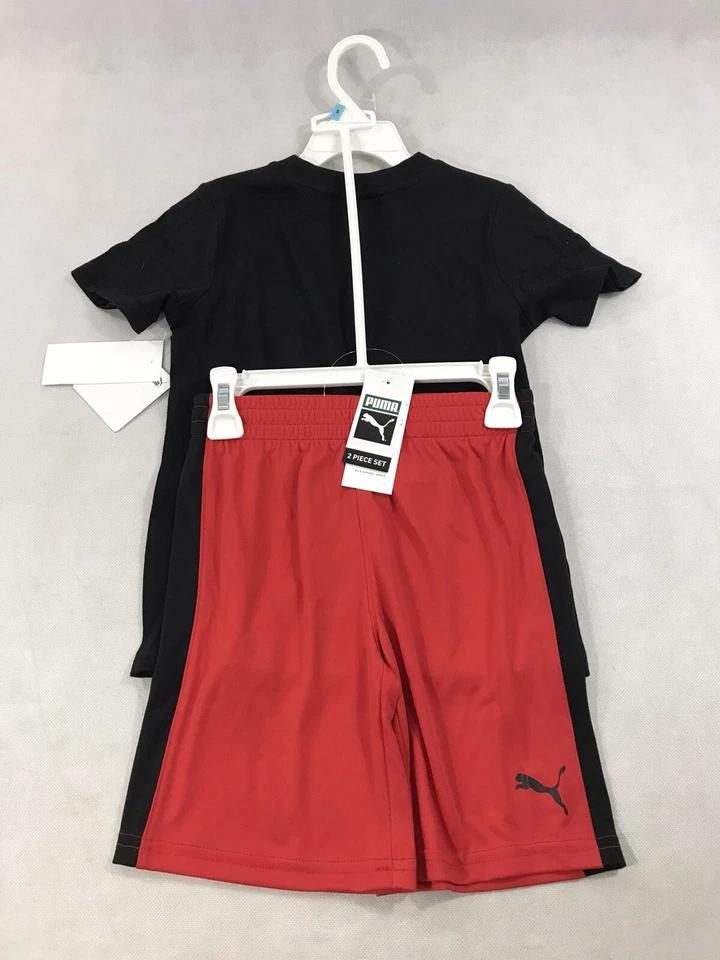 Puma Boys Youth Activewear Shirt and Shorts Set Size 4 NWT $34 - Image 4 of 4