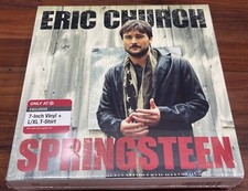 Eric Church Springsteen 2012 Shirt/ Vinyl Box Sealed Vinyl  7