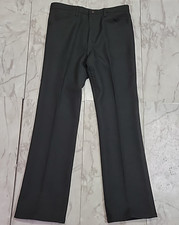 Vintage Wrangler 82BK Polyester Western Rancher Slacks Men's 36x33 Made In USA