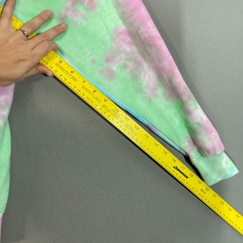 Ron Jon Surf Shop Sweatshirt Tie Dye Hoodie Lace Up Size M EXIST Orange Beach CA - Picture 7 of 9