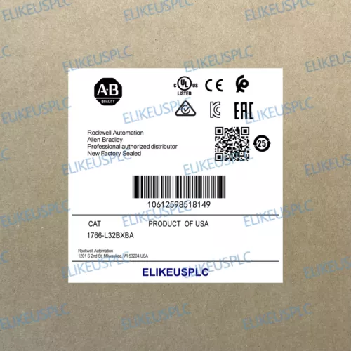 Free Tax 1766-L32BXBA Module AB  New In Box 1766L32BXBA PM
