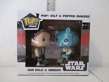 Salero y pimentero Funko Pop Star Wars Han Solo & Greedo NUEVO EN CAJA