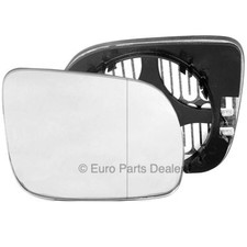 Driver side Clip heated wide angle wing mirror glass for VW Lupo 00-05 14.5cm