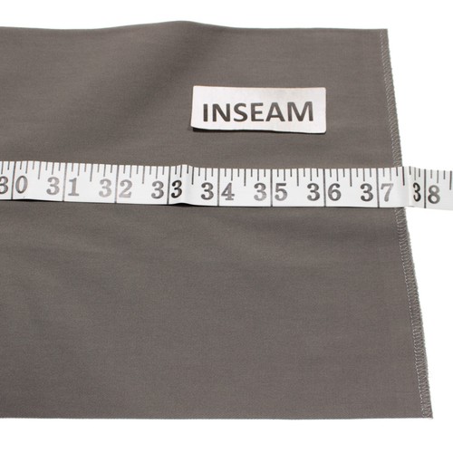 Zanella NWT Chinos / Casual Pants Size 34 US Parker In Solid Gray Cotton Blend - Picture 11 of 13