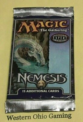 mtg nemesis booster box Magic The Gathering Nemesis Booster Pack NEW MTG TCG CCG Mercadian Masques  Block 742818060882| eBay