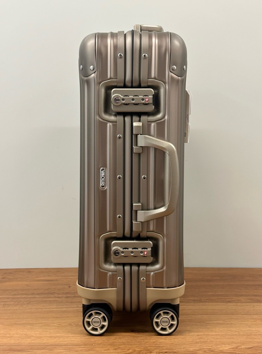 Rimowa Topas Cabin Titanium 32Liters (pre LVMH) - NEW -Made in