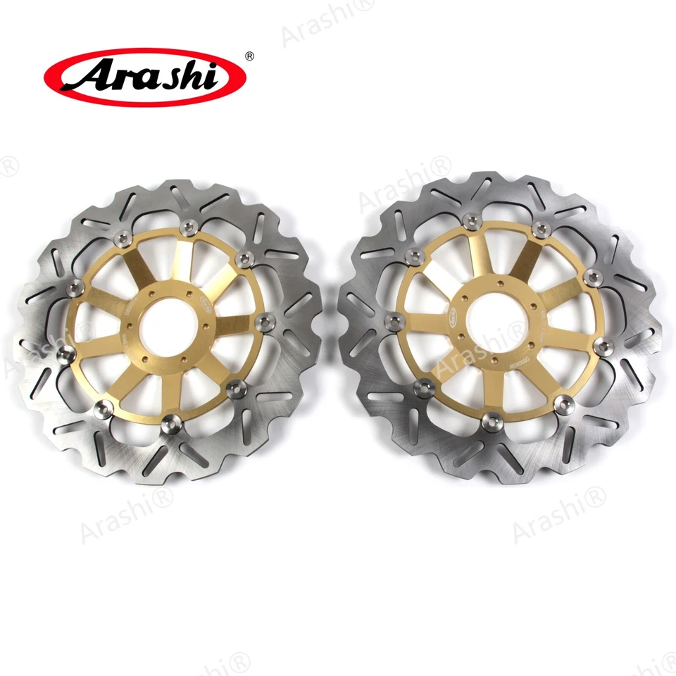 Rotor de disco de freno delantero Arashi para Honda CBR1100XX 1999-2007 2006 2005 2004 2003 Foto 4 de 4