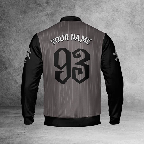 Personalized Love The Nightmare Before Christmas Jack Skellington Jacket image 3