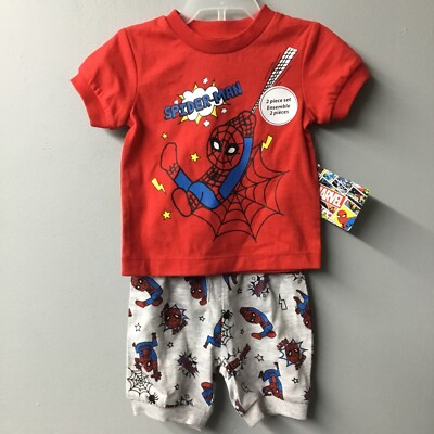 Marvel Spider-Man Baby 2pc. Set T-Shirt & Pants Size 12-18 Months