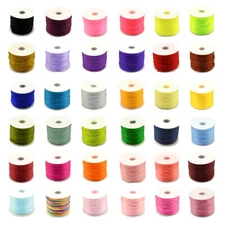 70m/roll Nylon Thread Rattail Satin Cord Jewelry Beading String For Bracelet 1mm