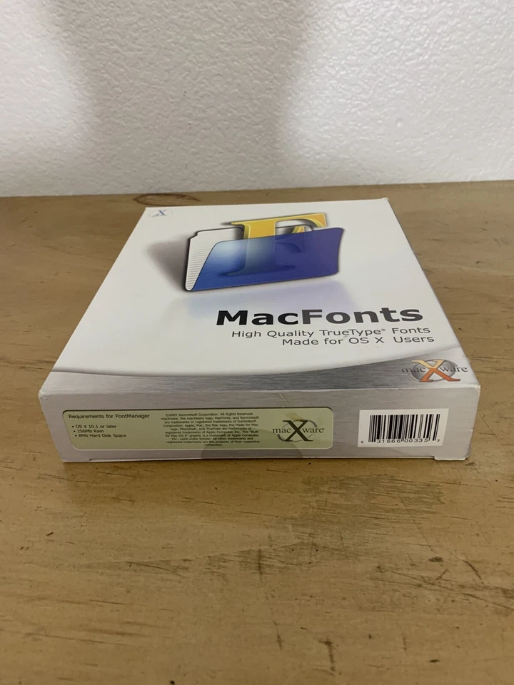 MacFonts by Macware Platform : Mac OS X - Image 4 of 4