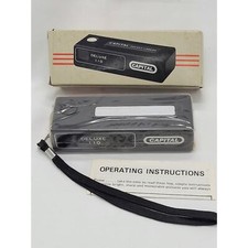 Capital Deluxe 110 Vintage Pocket Camera Original Box - Wrist Strap