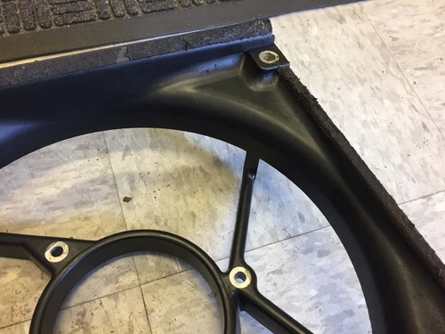 89-94 Porsche 911 964 A/C Condenser Fan Shroud Air Guide Cowl 964.624.031.00 B2 - Picture 8 of 10