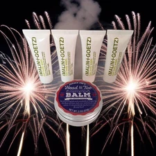 Trader Joe's Head to Toe Moisturizing Balm & Beard Balm + Men’s Travel Body Wash