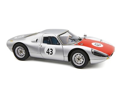 PORSCHE 904 CARRERA GTS #43 DERNIER ''500 KM SPA'' (1965) 1/18 MODEL BY CMC M-233