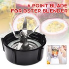 6-point Blade & Bottom Base & Rubber Sealing Gasket Ring Kit For Oster Blender