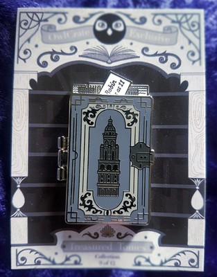 BNWT Owlcrate Babel RF Kuang Treasured Tomes Pin Collection Dark Academia Oxford