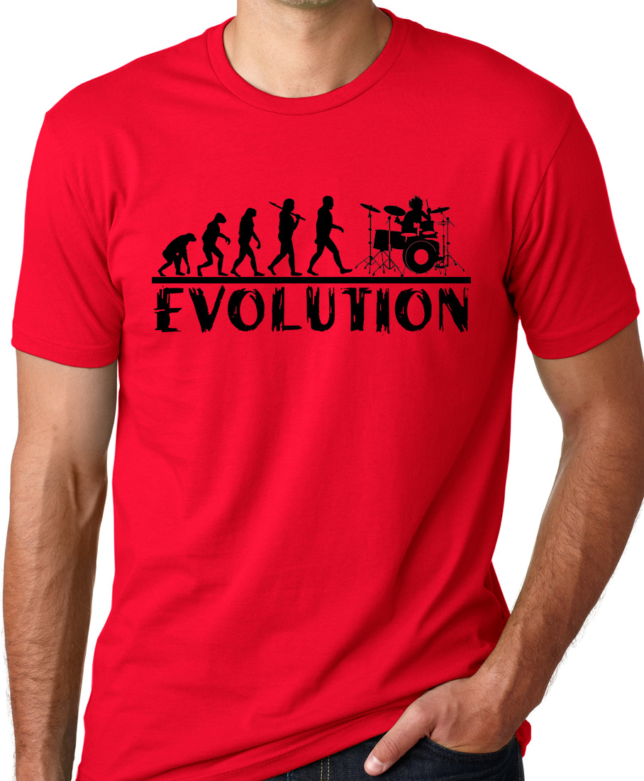 t-shirt Music humor Drums tee 