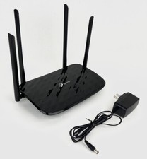 TP-Link Archer C6 AC1200 Dual-Band Wi-Fi Router - Black - U