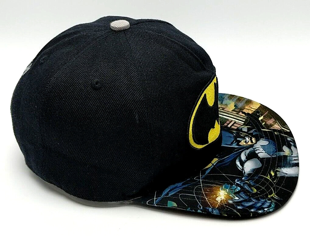 BATMAN hat black licensed adjustable snapback cap - image 3