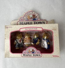 Maple Town Suzie Squirrel  s Family Tonka In Box Rare 