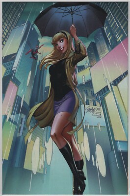 SPIDER-GWEN 24 D J SCOTT CAMPBELL VENOM GWEN STACY SPIDER-VERSE 9.8 2018 