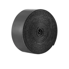 16ft x 1.5" Hook & Loop Tape – Self-Adhesive Nylon Strips Roll (Black)
