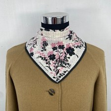 Vintage Pierre Balmain Handkerchief Neckerchief Bandana Pocket Square Gift